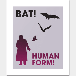 What We Do In the Shadows - Bat Human Form ! Laszlo Posters and Art